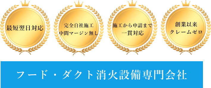 フード・ダクト消火設備専門会社